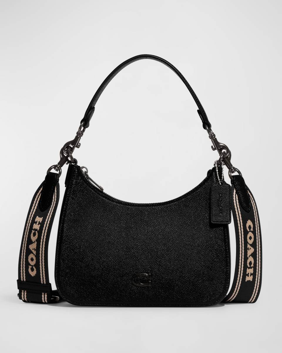 Zip Leather Crossbody Bag